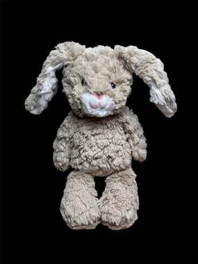Mary Meyer Bunny Plush 11” Soft Tan Putty Rabbit Baby Gift Nursery Flop Earred